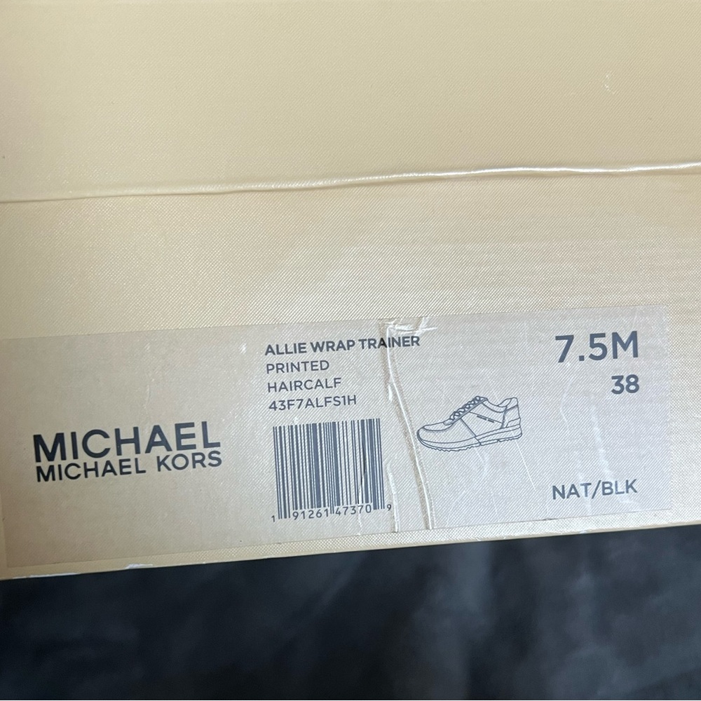 Michael by Michael Kors Allie Wrap Trainer Leopard Sneakers - Picture 13 of 13